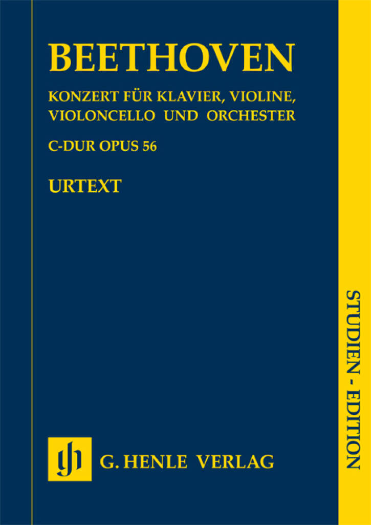 Ludwig van Beethoven: Konzert Fur Klavier, Violine, Violincello: Orchestre Symphonique