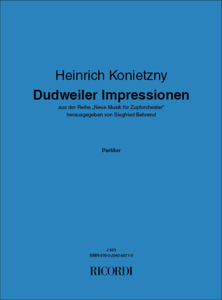 Heinrich Konietzny: Dudweiler Impressionen: Guitares (Ensemble)
