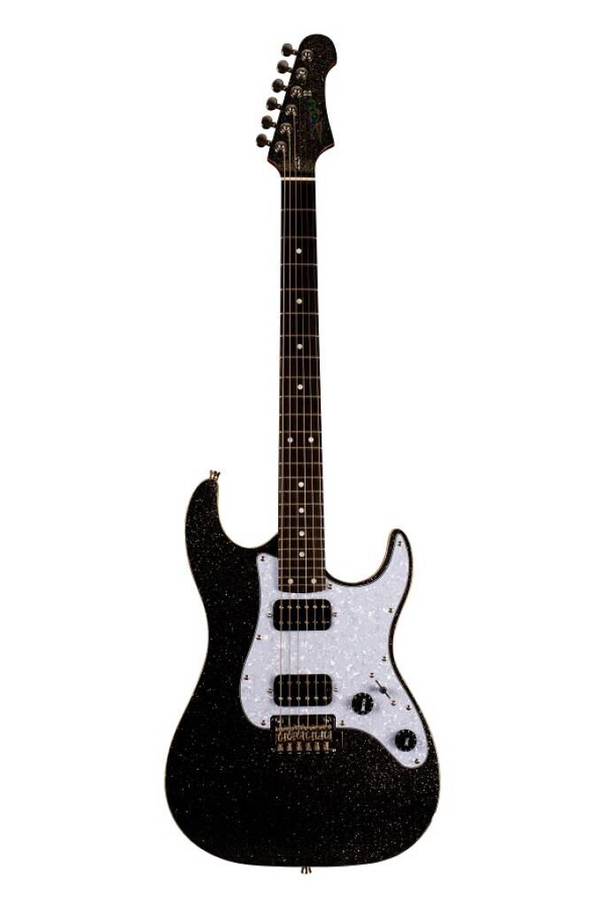 JS500 Electric Guitar - Black Sparkle