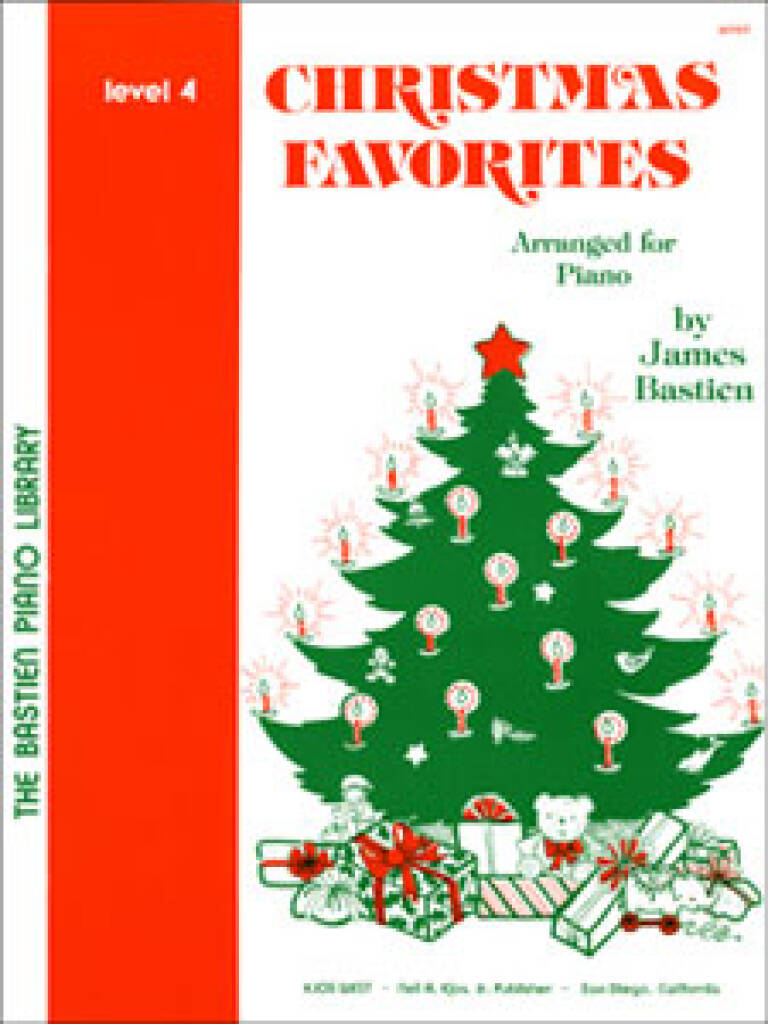 James Bastien: Christmas Favorites Level 4: Piano, Voix & Guitare