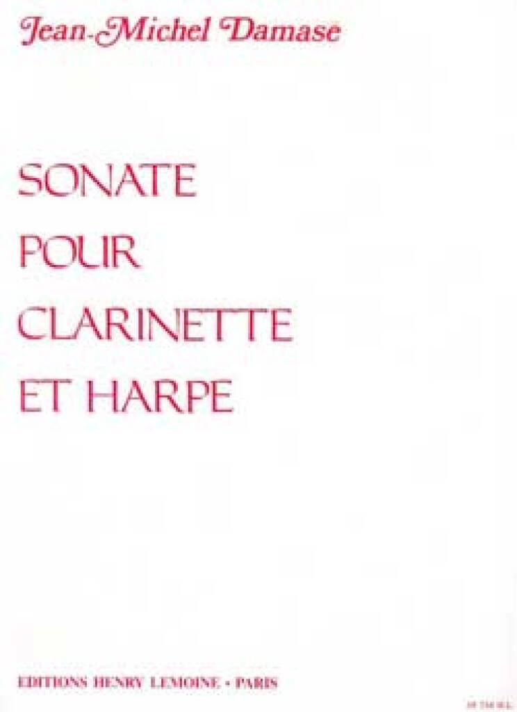 Jean-Michel Damase: Sonate: Clarinette et Accomp.