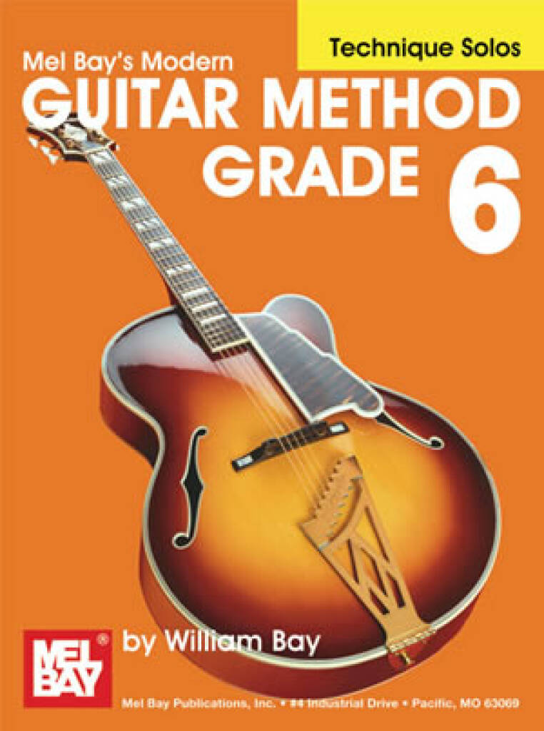 William Bay: Modern Guitar Method Grade 6, Technique Solos: Solo pour Guitare
