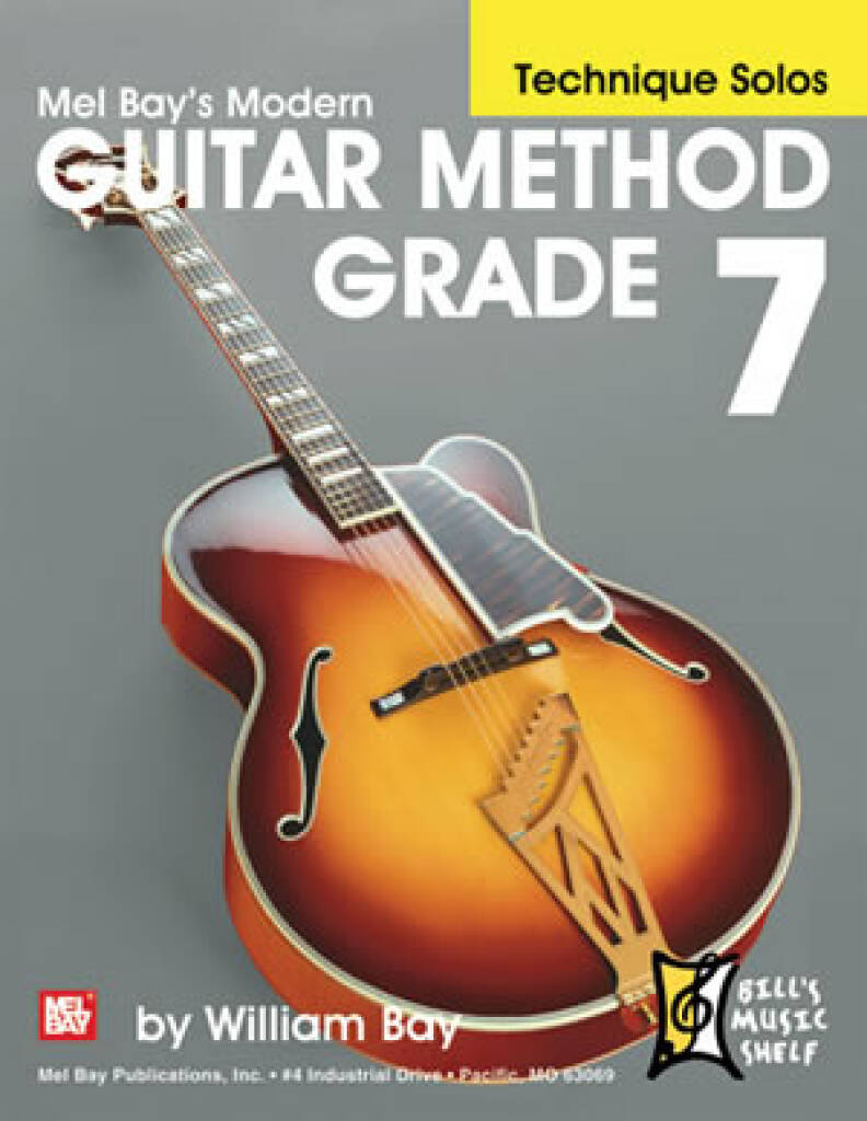 William Bay: Modern Guitar Method Grade 7, Technique Solos: Solo pour Guitare