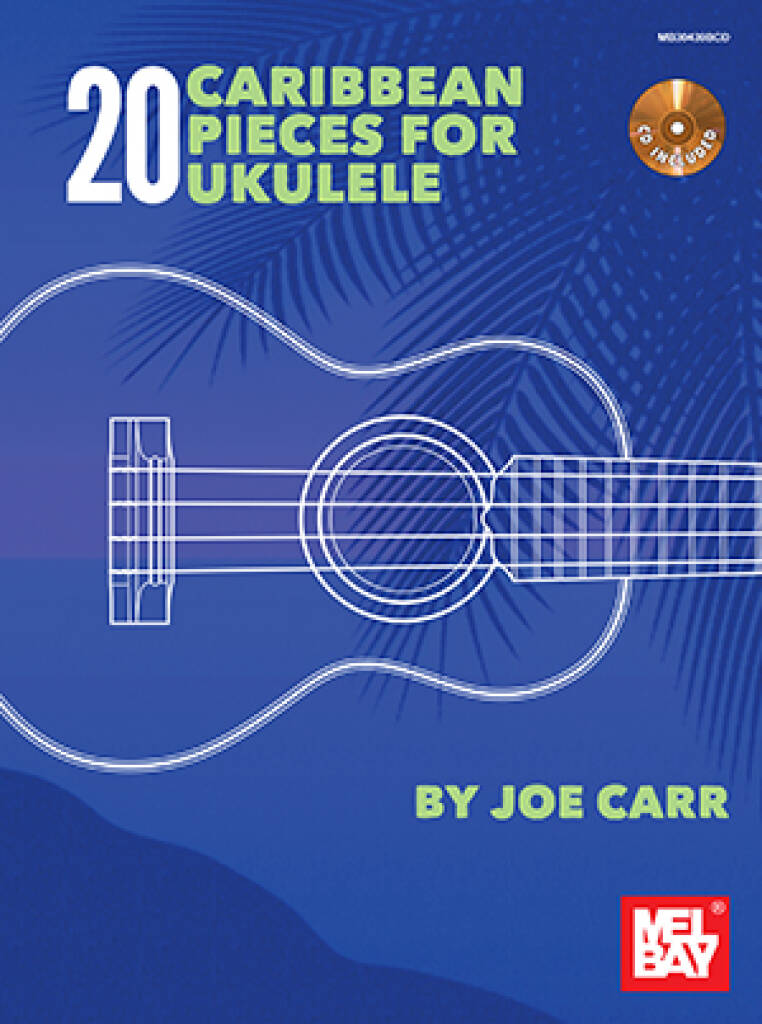 20 Caribbean Pieces For Ukulele: Solo pour Ukulélé
