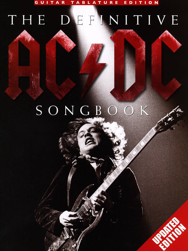 AC/DC: The Definitive AC/DC Songbook-Updated Edition: Solo pour Guitare
