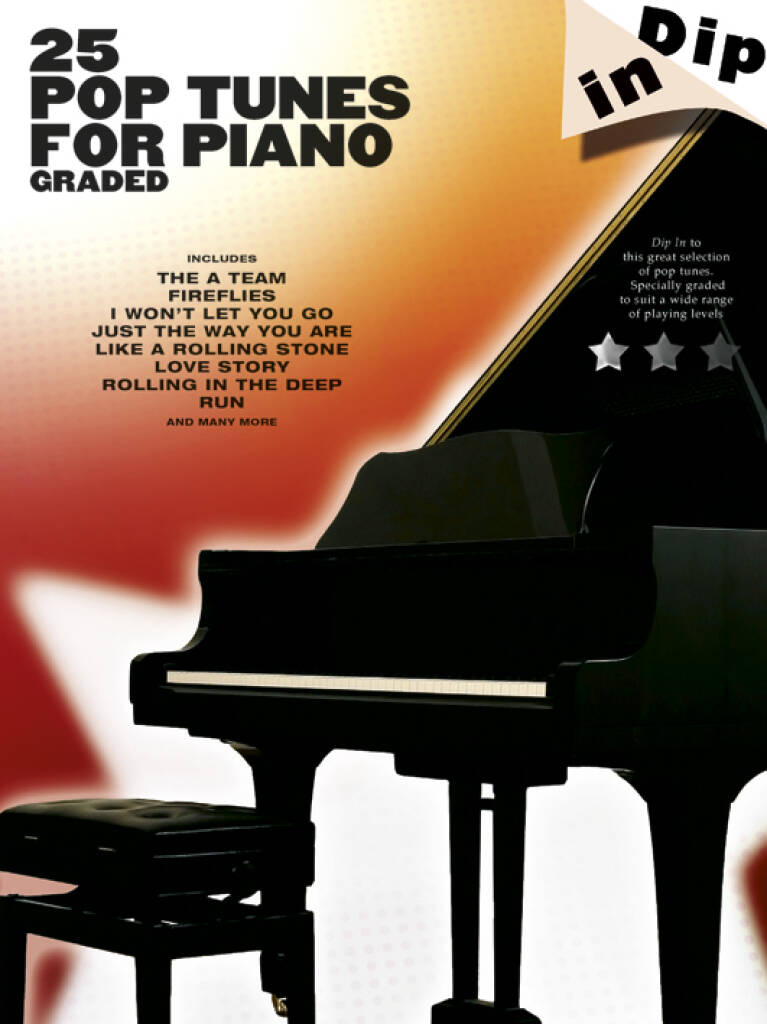 Dip In 25 Pop Tunes for Piano: Clavier