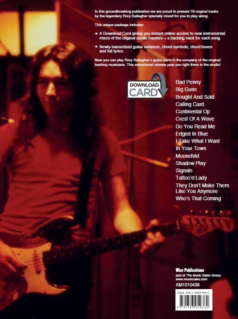 Play Guitar With... Rory Gallagher: Solo pour Guitare