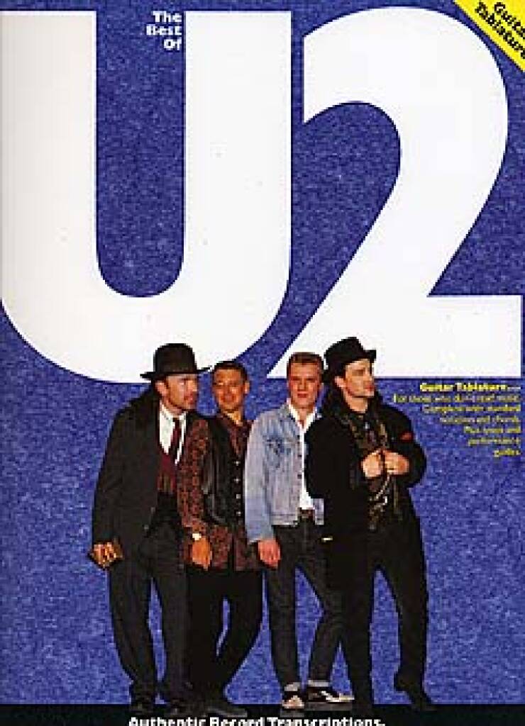 U2: The Best Of U2: Solo pour Guitare