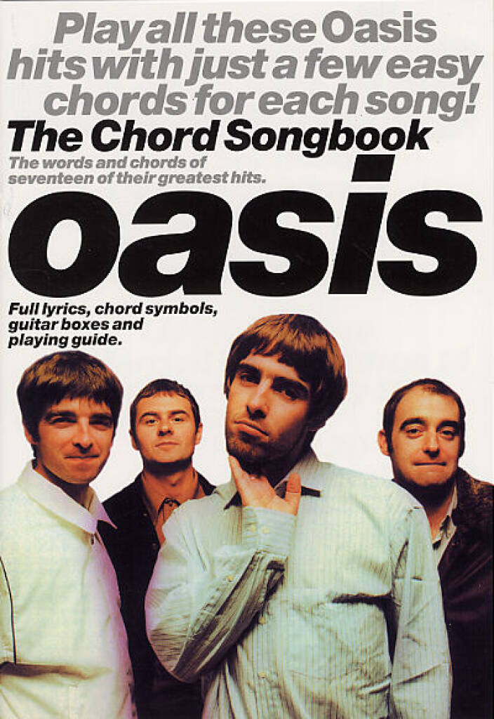Oasis: The Chord Songbook: Solo pour Chant