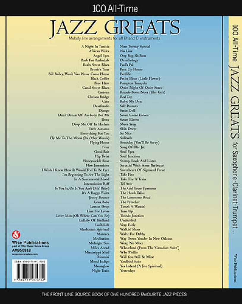 100 All-Time Jazz Greats