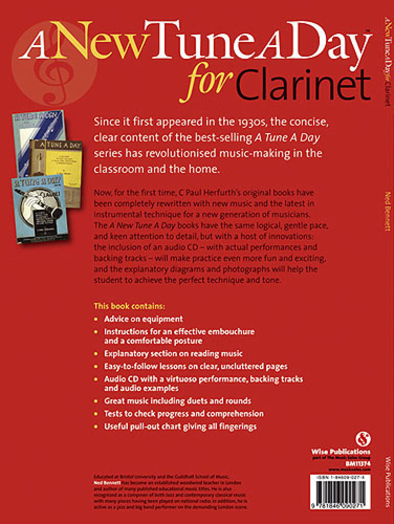 A New Tune A Day: Clarinet - Book 1