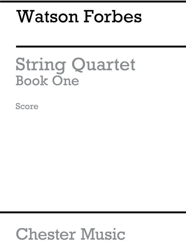 Easy String Quartets Book One: (Arr. Watson Forbes): Quatuor à Cordes