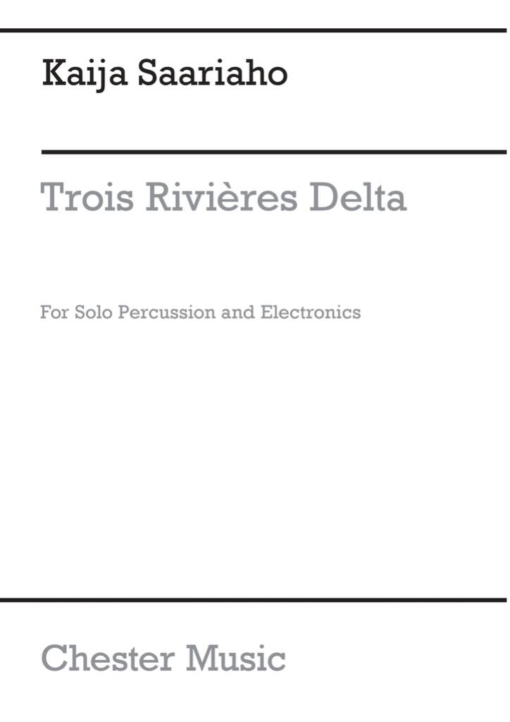 Kaija Saariaho: Trois Rivieres: Percussion (Ensemble)