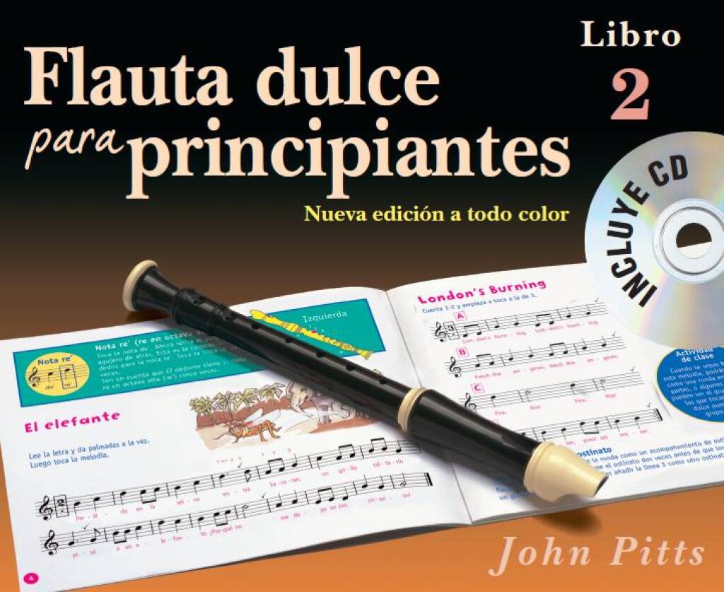 Flauta Dulce Para Principiantes Libro 2