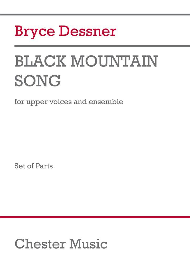 Bryce Dessner: Black Mountain Song (Parts): Ensemble de Chambre