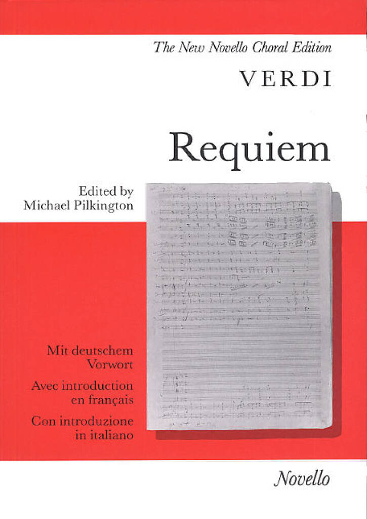 Giuseppe Verdi: Requiem: Chœur Mixte et Piano/Orgue