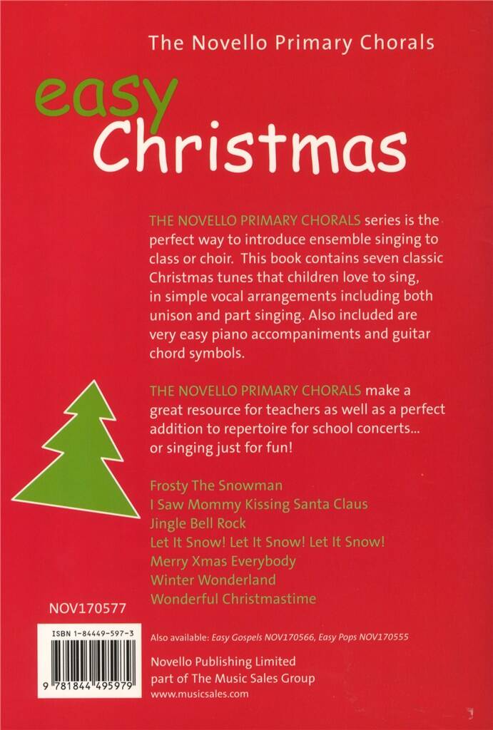 The Novello Primary Chorals: Easy Christmas: (Arr. Rick Hein): Voix Hautes et Accomp.