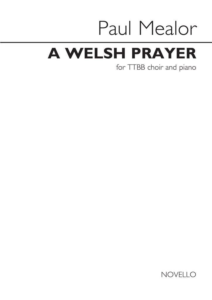 Paul Mealor: A Welsh Prayer: (Arr. Edward-Rhys Harry): Voix Basses et Piano/Orgue