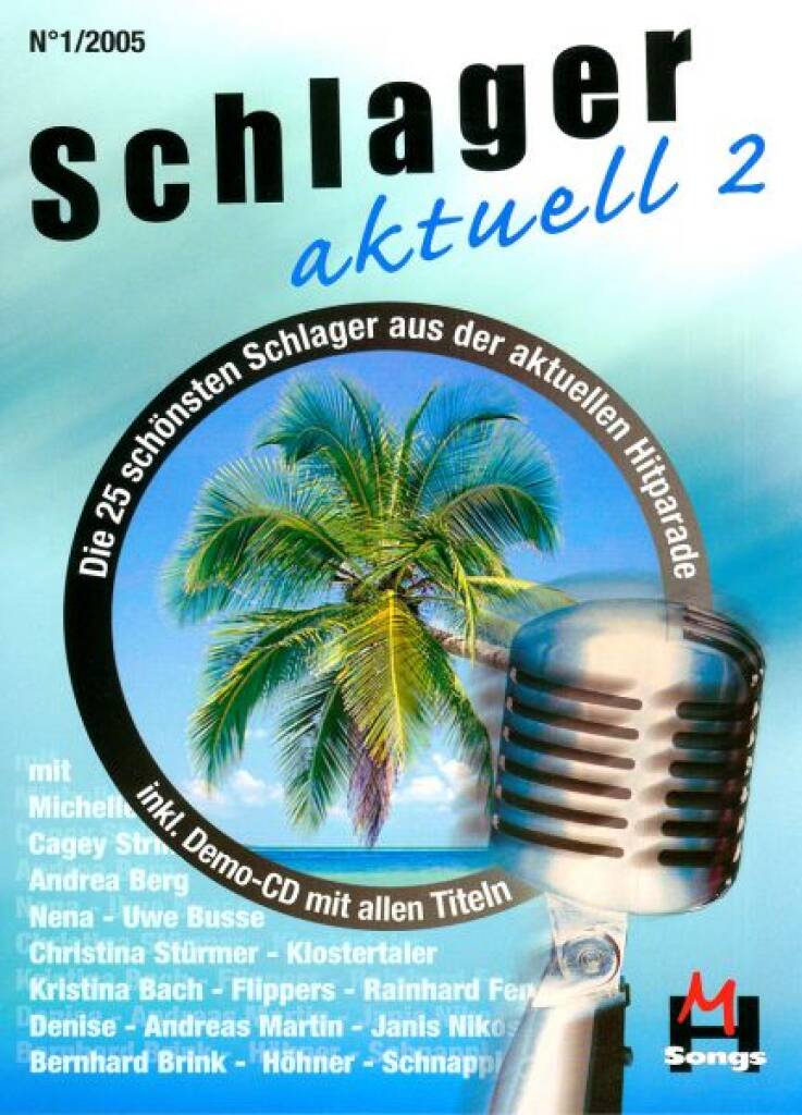 Schlager Aktuell Band 2 (1/2005): (Arr. Gerhard Hildner): Piano, Voix & Guitare