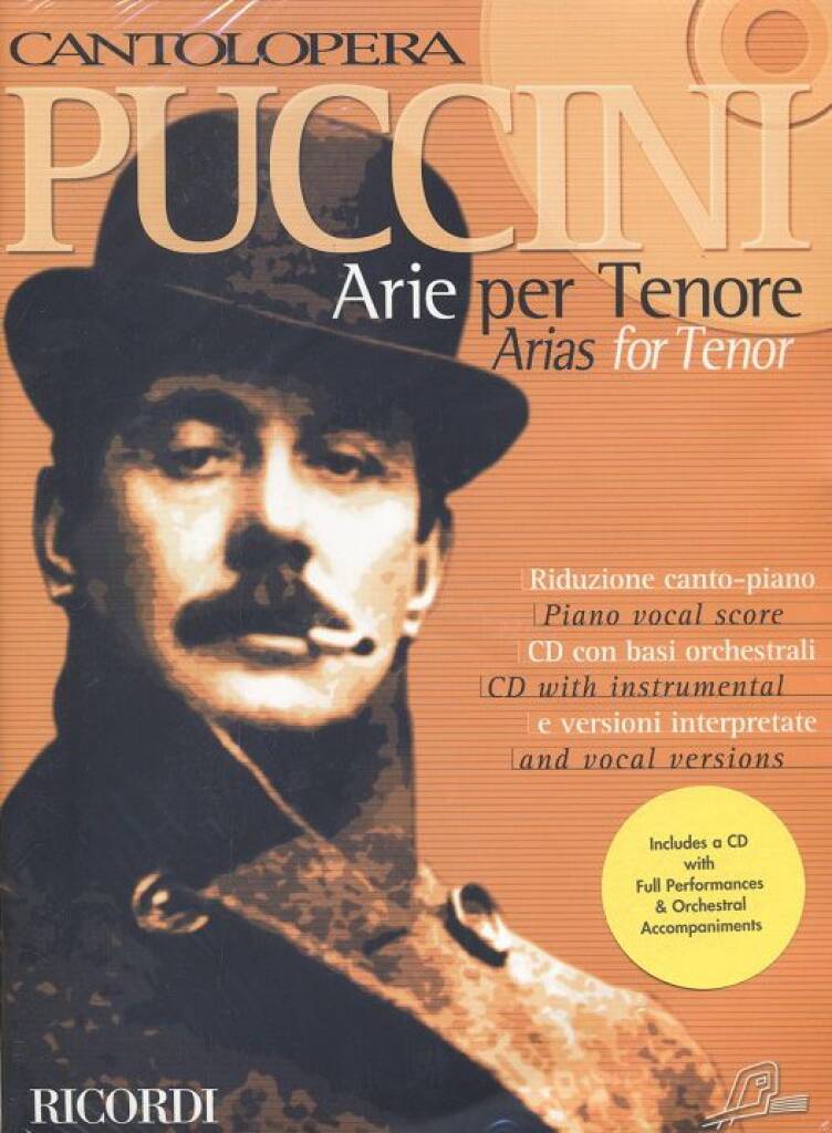 Giacomo Puccini: Cantolopera: Puccini Arie per Tenore 1: Chant et Piano