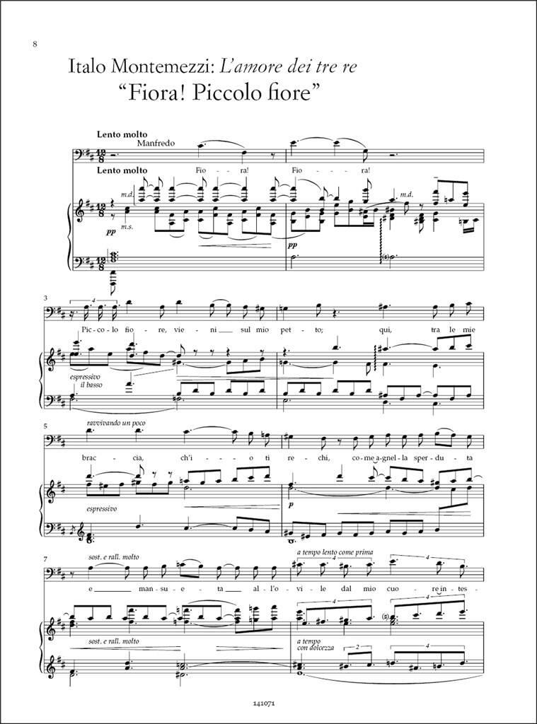 Opera Italiana (Baritone): Chant et Piano