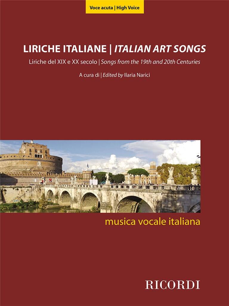 Liriche italiane (Voce acuta): Chant et Piano