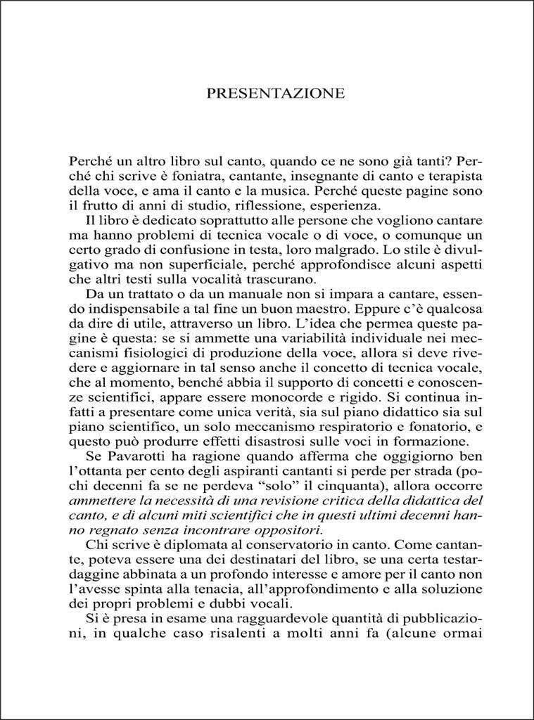 Anatomia Della Voce