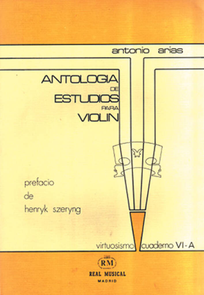 Antología de Estudios para Violín Vol. 6a: Solo pour Violons
