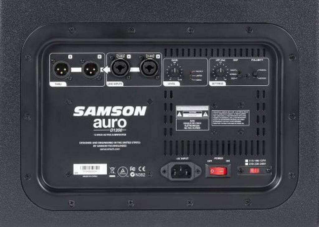 Samson Auro D1200 Active Subwoofer