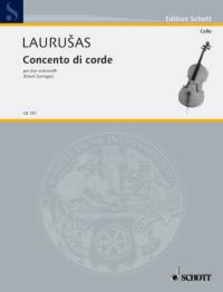 Vytautas Laurusas: Concento di corde: (Arr. David Geringas): Duo pour Violoncelles