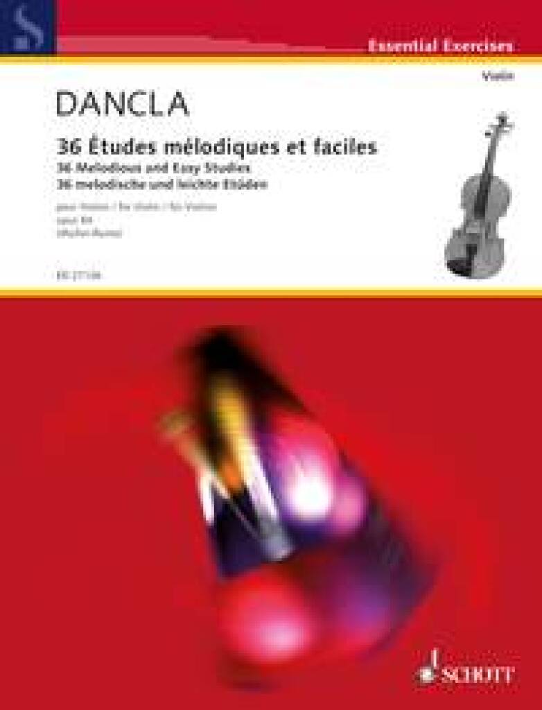 Charles Dancla: 36 Melodious And Easy Studies Op 84: Solo pour Violons