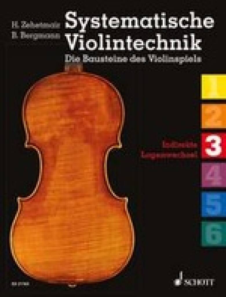 Benjamin Bergmann: Systematische Violintechnik Band 3: Solo pour Violons