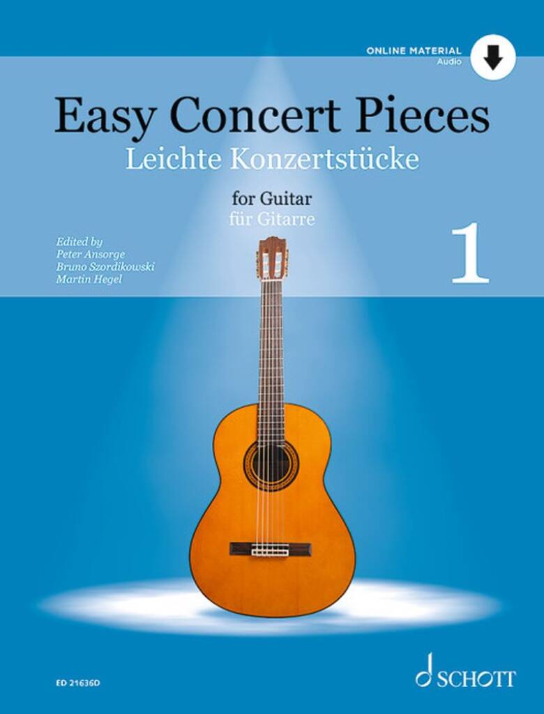 Leichte Konzertstücke Band 1: (Arr. Peter Ansorge): Solo pour Guitare