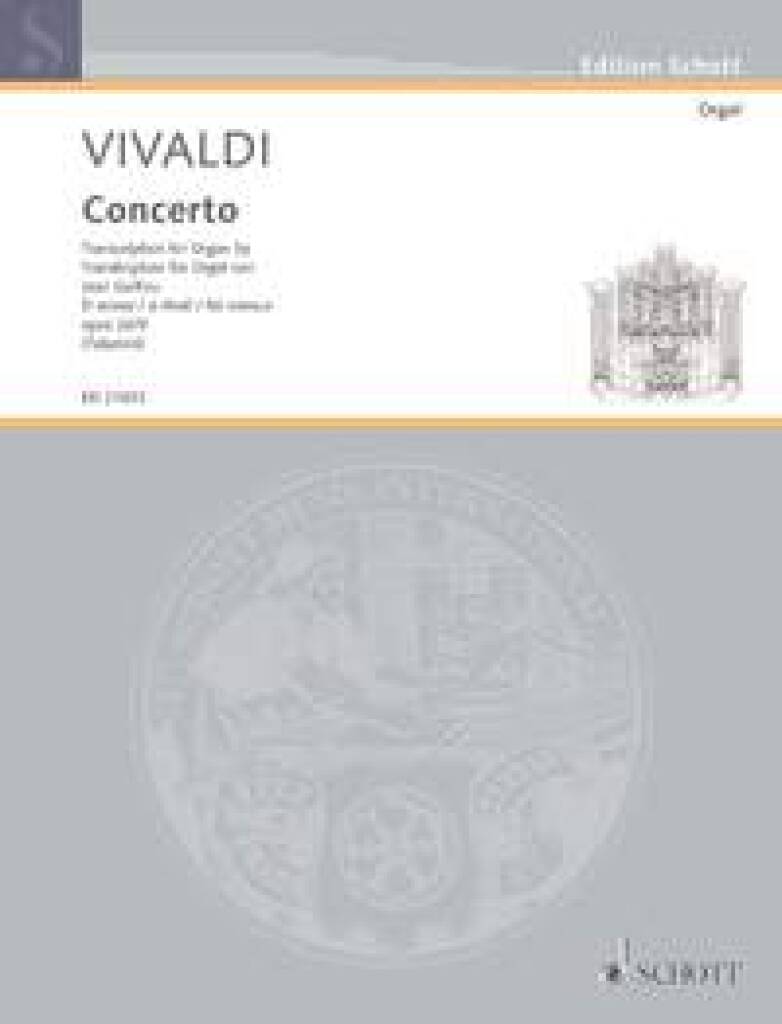 Antonio Vivaldi: Concerto op. 26/9: Orgue
