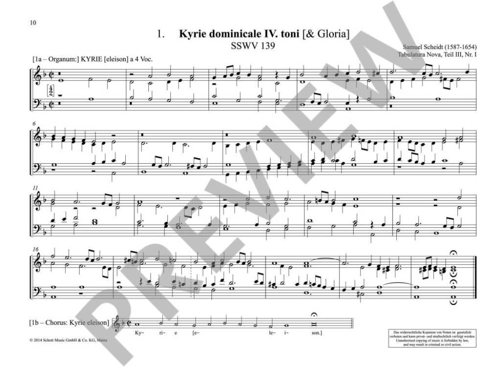 Samuel Scheidt: Tabulatura Nova Band 35: Orgue