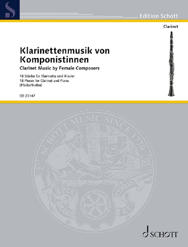 Klarinettenmusik von Komponistinnen: (Arr. Barbara Heller): Clarinette et Accomp.