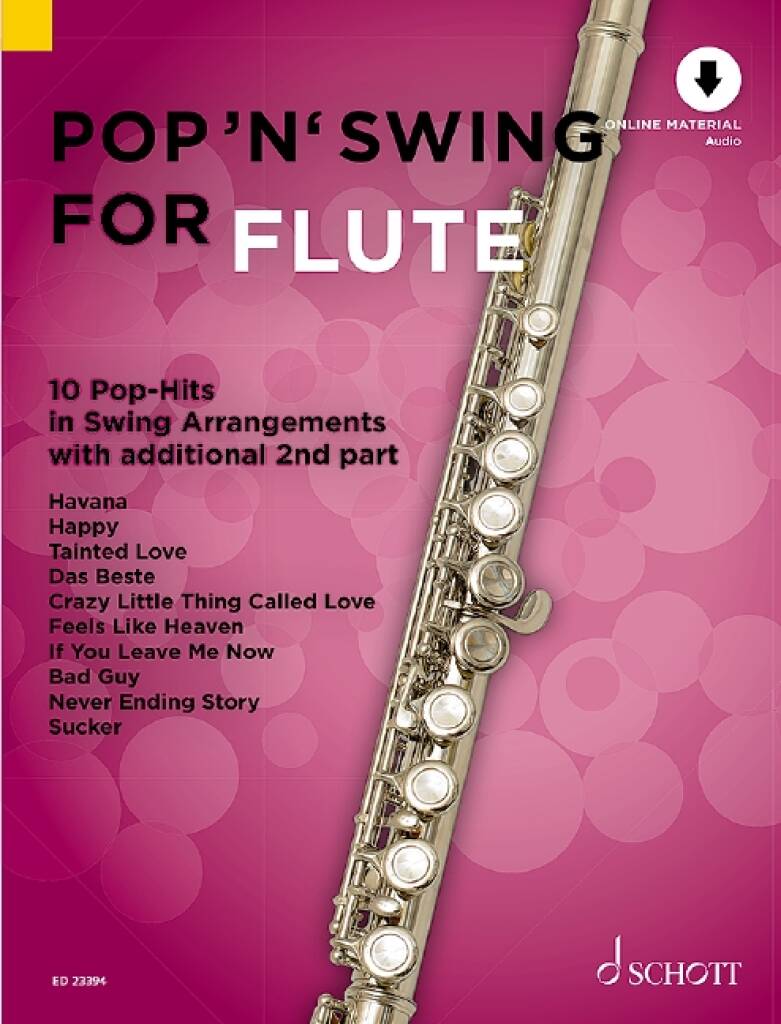Pop 'n' Swing For Flute: (Arr. Uwe Bye): Solo pour Flûte Traversière