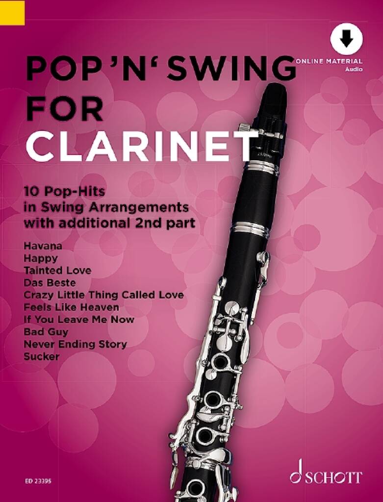 Pop 'n' Swing For Clarinet: (Arr. Uwe Bye): Solo pour Clarinette
