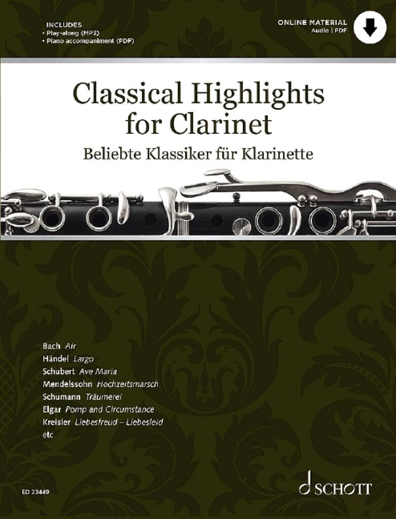 Kate Mitchell: Classical Highlights - Play-along: Clarinette et Accomp.