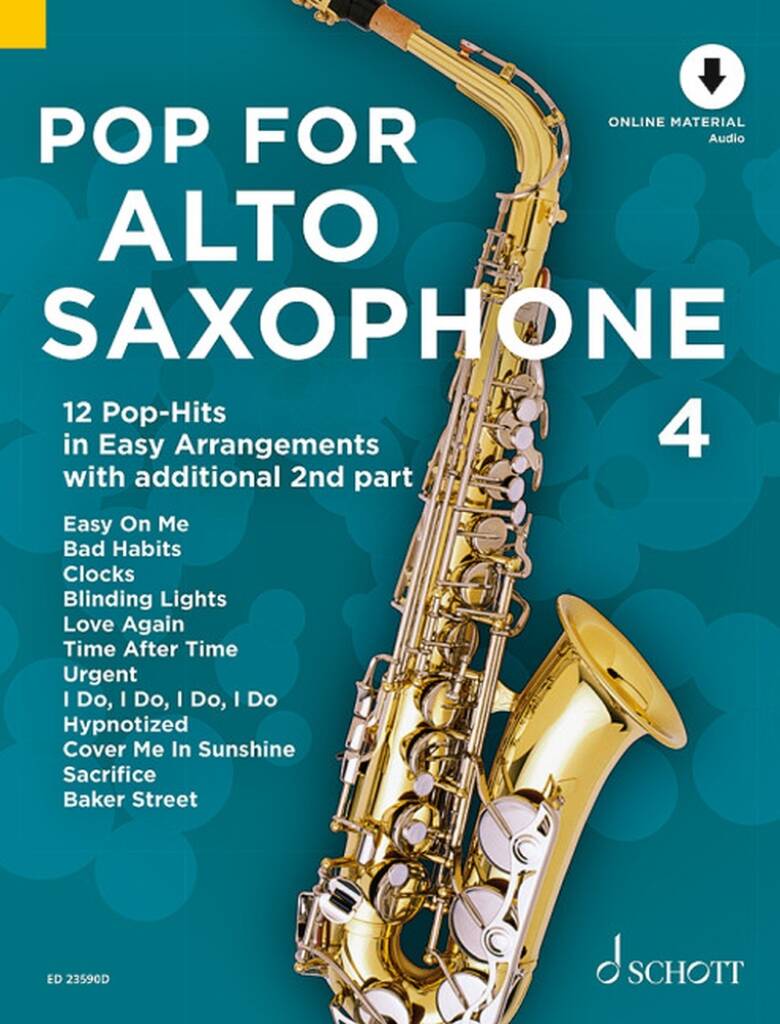 Pop For Saxophone 4 Band 4: (Arr. Uwe Bye): Saxophone