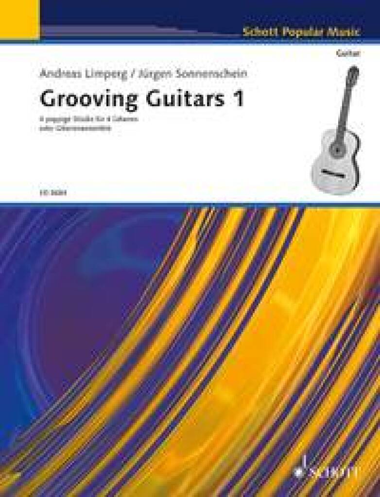 Andreas Limperg: Grooving Guitars Band 1: Trio/Quatuor de Guitares