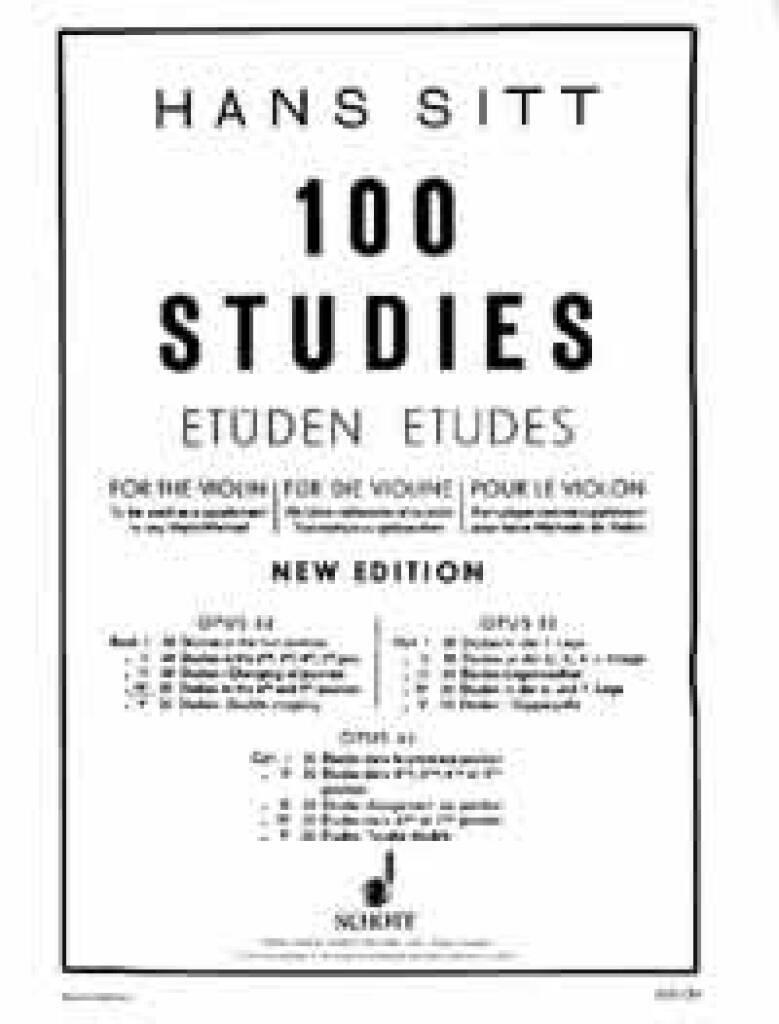 100 Studies - Etüden - Études Opus 32 Vol. 4