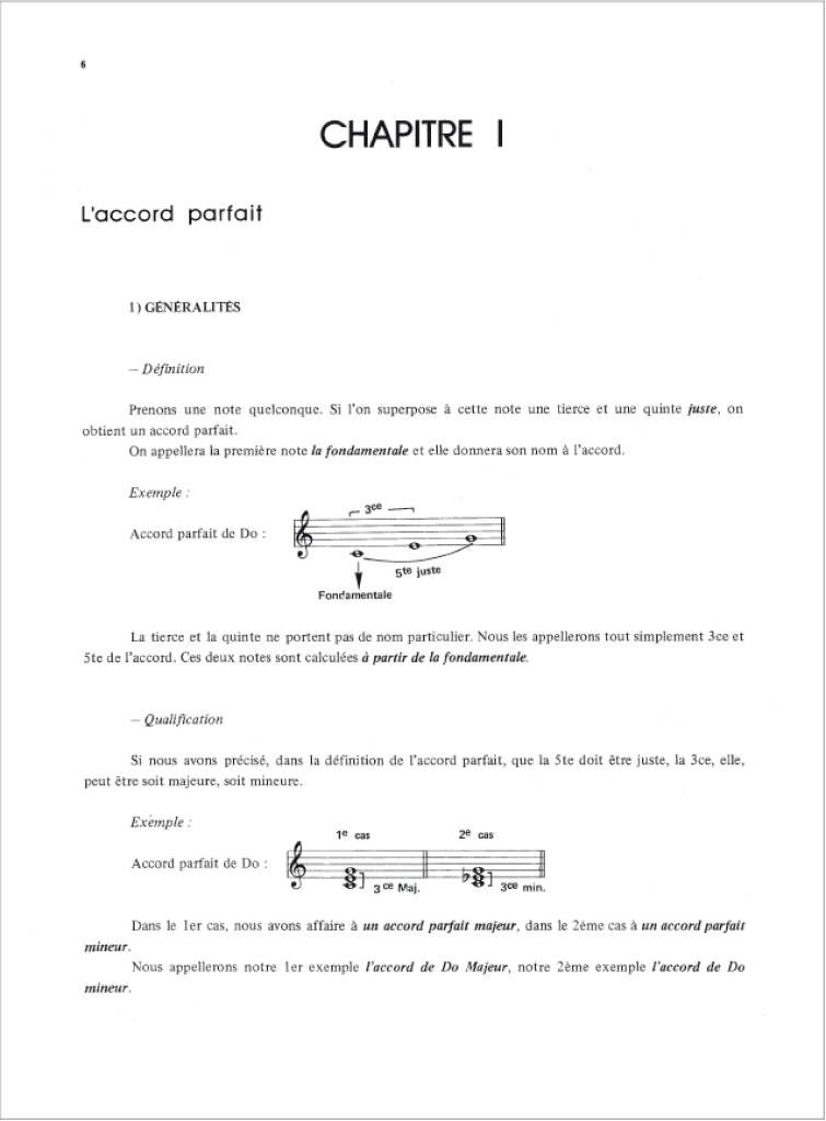 Traité d' Harmonie du Jazz - Volume 1