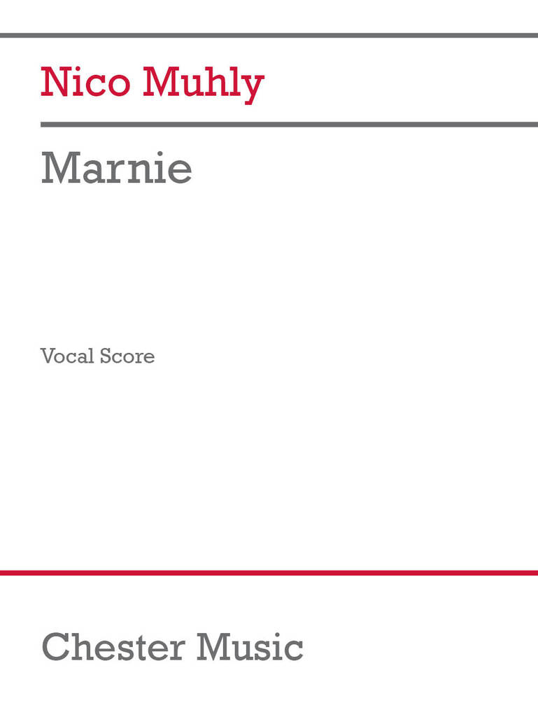 Nico Muhly: Marnie (Vocal Score): Chœur Mixte et Piano/Orgue