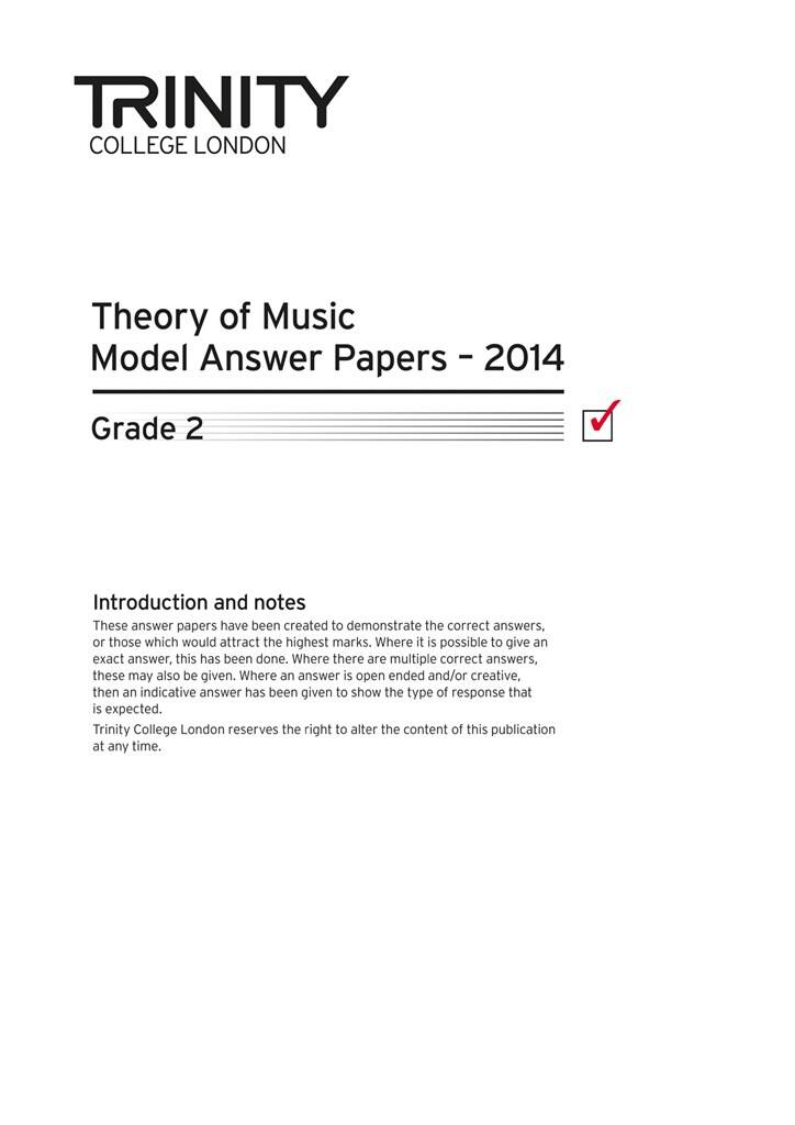 Theory Model Answers 2014 - Grade 2