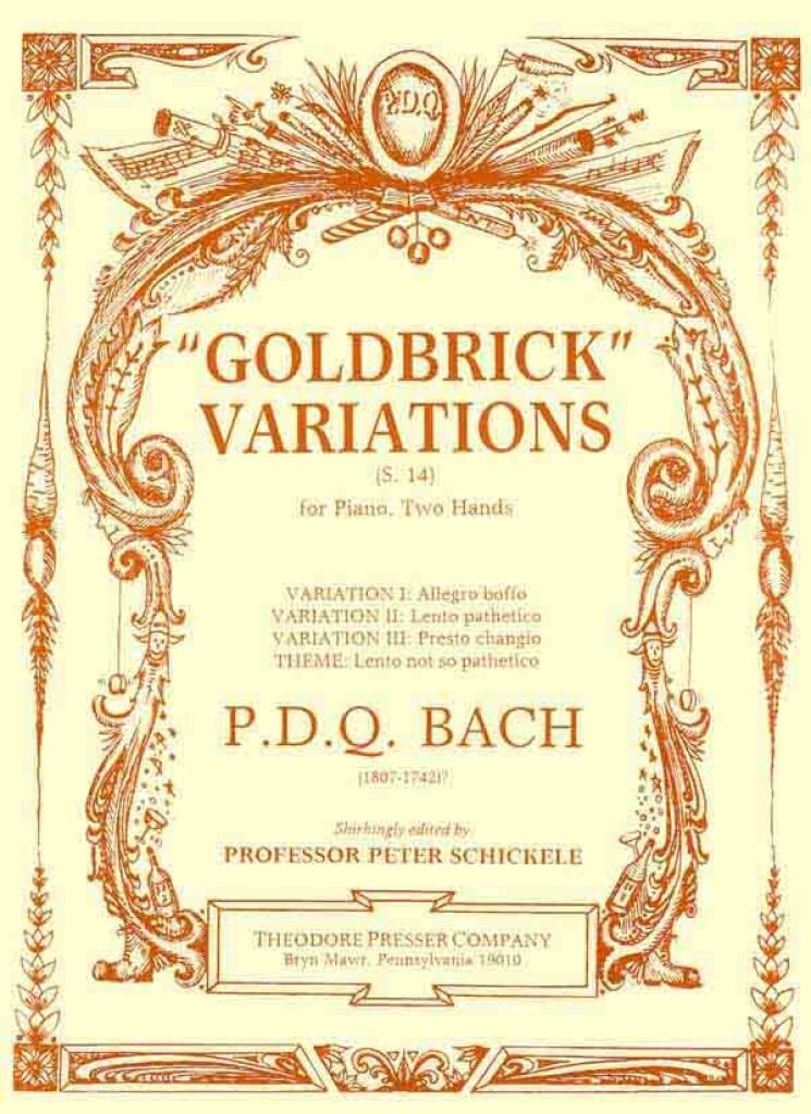 P.D.Q. Bach: Goldbrick Variations: Solo de Piano