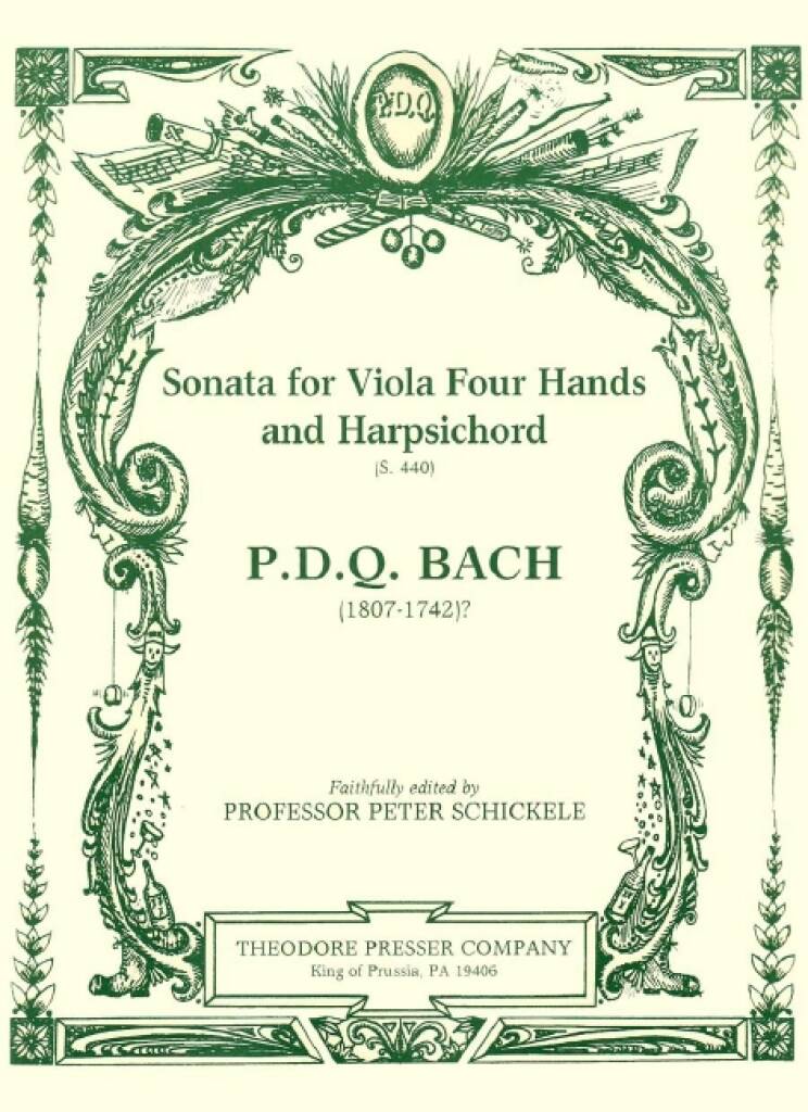 Sonata for Viola Four Hands and Harpsichord