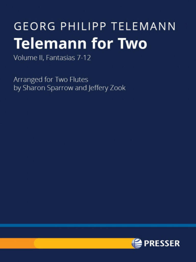 Georg Philipp Telemann: Telemann For Two Vol. 2 Band 2: (Arr. Sharon Sparrow): Duo pour Flûtes Traversières