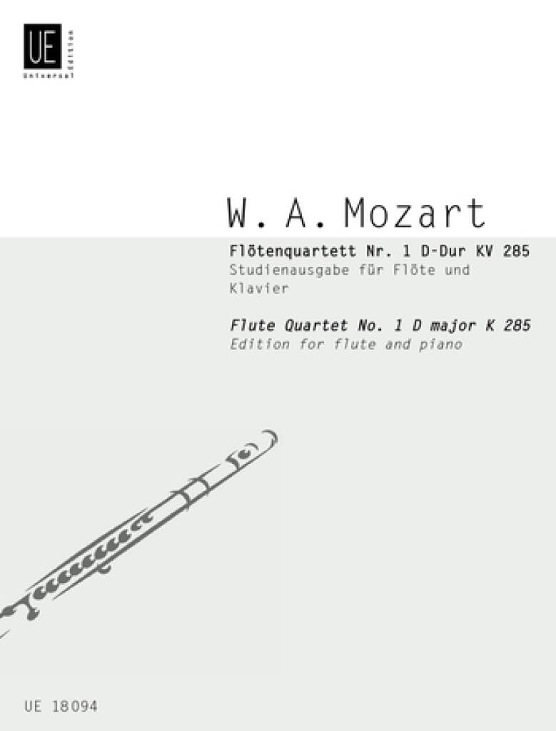 Wolfgang Amadeus Mozart: Flute Quartet No.1 In D K.285: (Arr. Heinz Stolba): Ensemble de Chambre