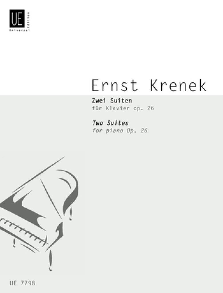 Ernst Krenek: 2 Suiten: Solo de Piano